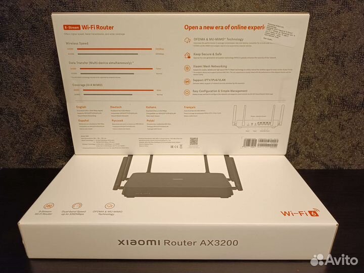 Новый Wi-Fi роутер Xiaomi Mi Router AX3200 (RB01)