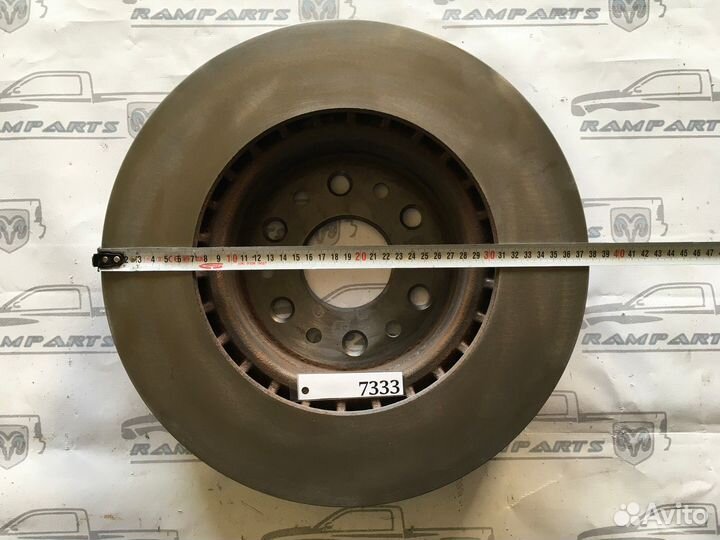 Диск тормозной передний