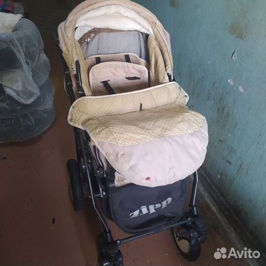 Детская коляска 2 в 1 бу