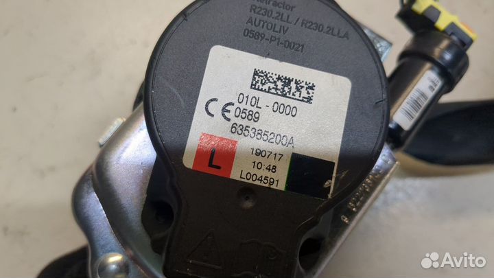 Ремень безопасности Land Rover Discovery Sport 2014, 2017