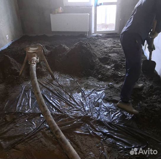 Полусухая стяжка пола