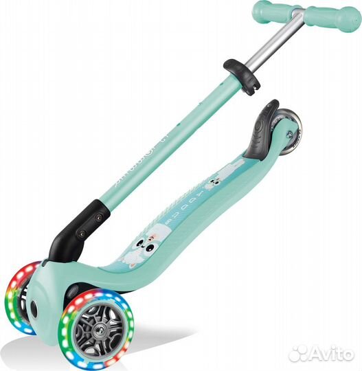 Самокат трехколесный Globber primo foldable fantas