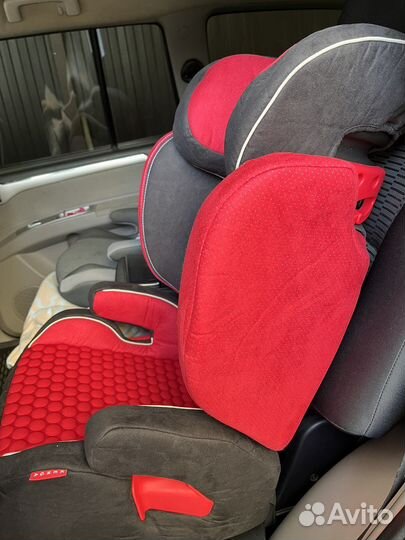 Автокресло 15-36 isofix мягкое удобное самое нов