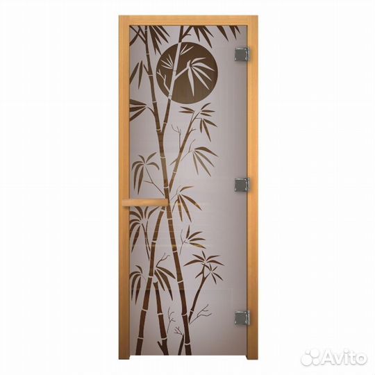 Дверь стекло Сатин Матовая 