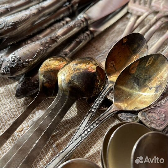 Столовые приборы мельхиор