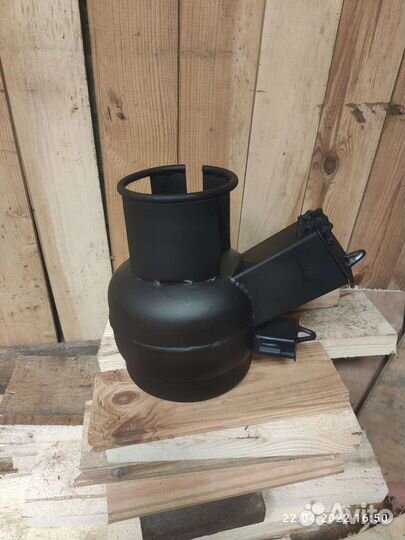 Печь походная щепочница