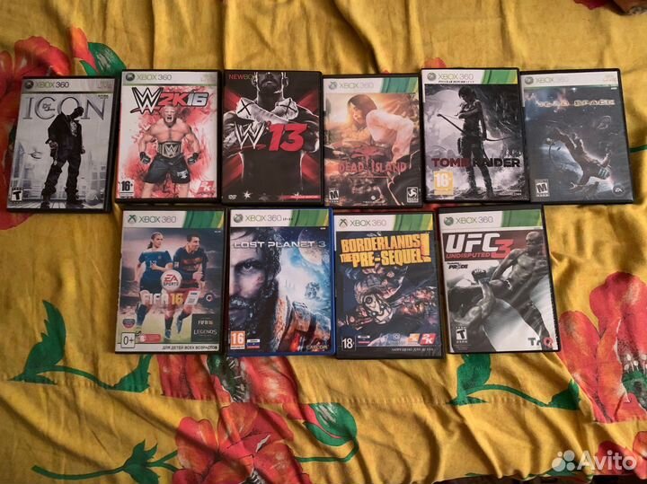Игры на прошитый xbox-360 (не лицензия)