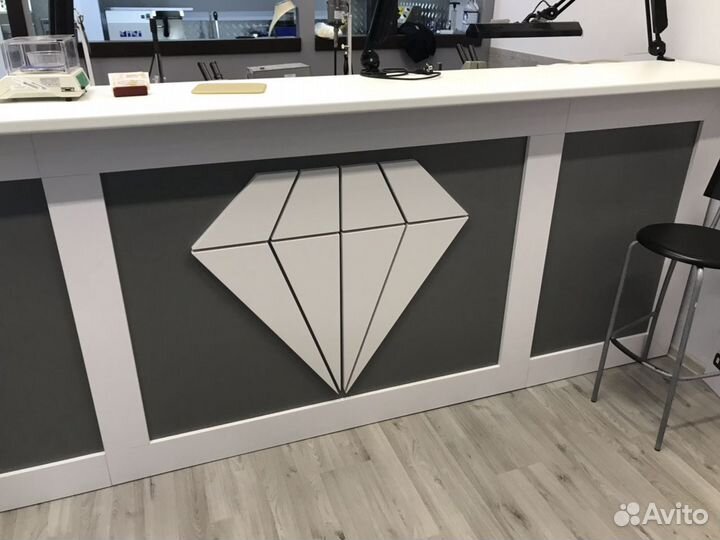 Стойка администрации, ресепшн, новый. Бриллиант