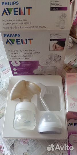 Молокоотсос avent ручной