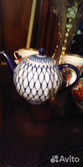 Блюдца/Гжель.Посуда.лфз