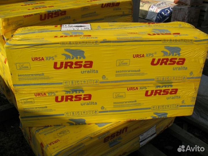 Урса стандарт XPS, эппс пенополистирол, Фундамент