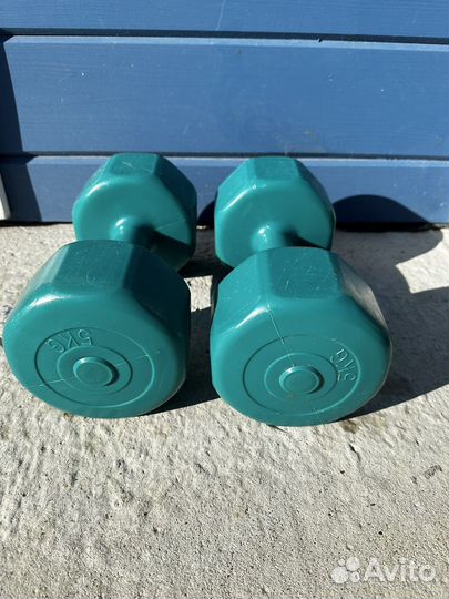 Гантели по 5 кг