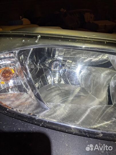 Cветодиодные лампы LED мини линза H4 24W 5100K 2шт