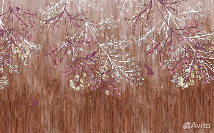 Фотообои природа / Фотообои горы / Фото Обои цветы