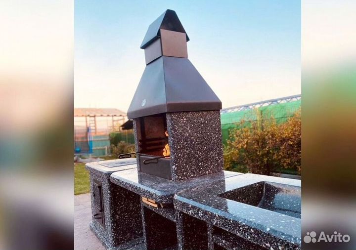 Печь под казан