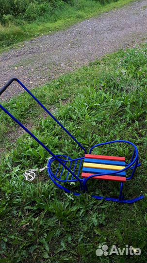 Детские санки без колес