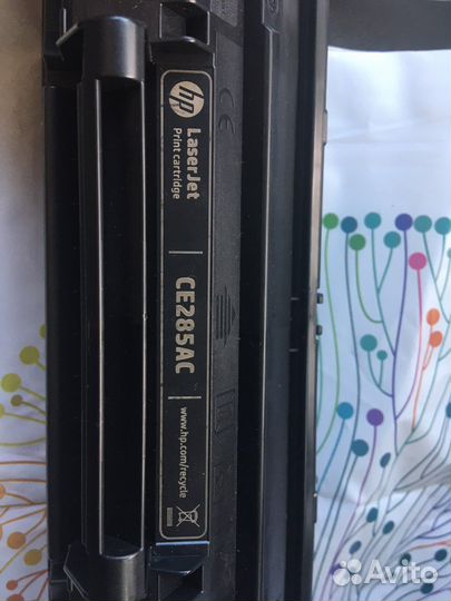 Картридж hp CE285AC бу