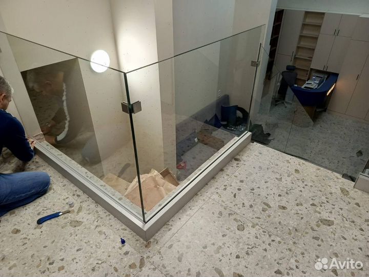 Перила из стекла Ограждения стеклянный