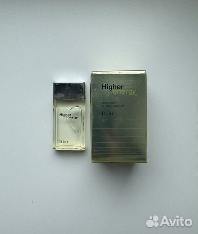 Dior higher energy 10 мл миниатюра винтаж 2004