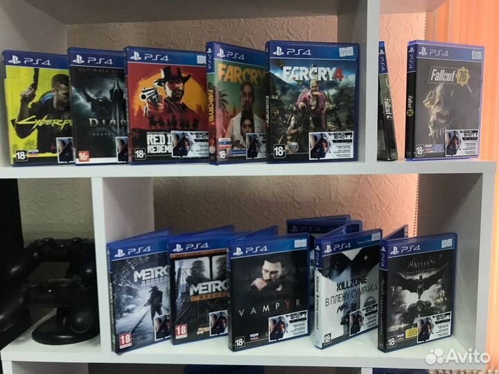 Диски на ps4,ps5