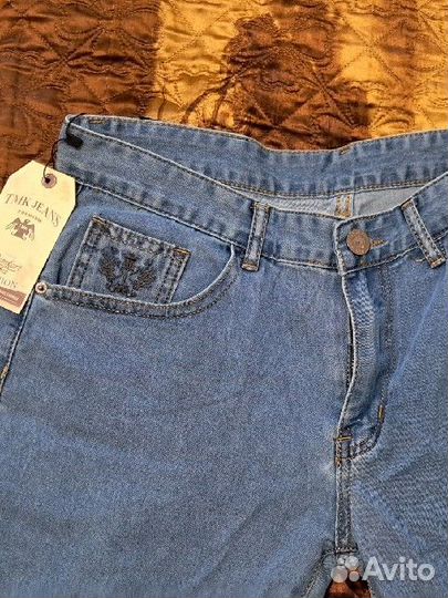 Джинсы женские широкие