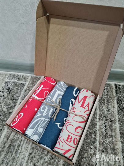 Набор новогодних кухонных полотенец