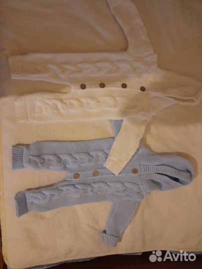 Вязаный костюм детский