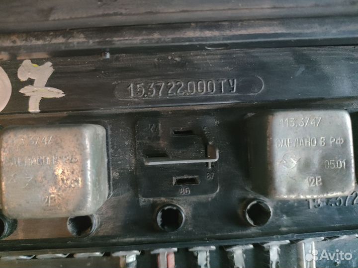 Монтажный блок ваз 2107