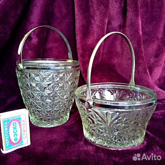 Вазочки конфетницы СССР