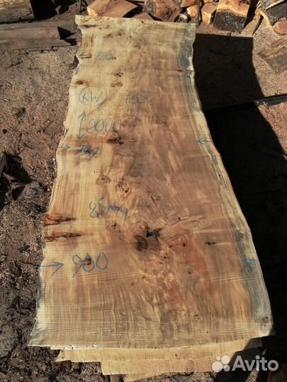 Слэбы из дерева любых размеров