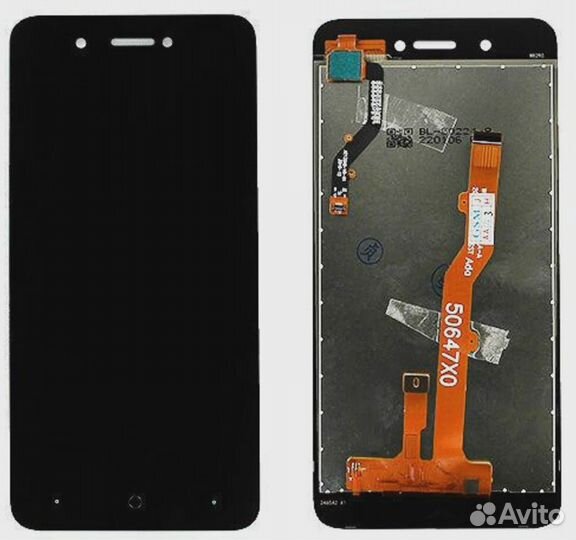 Дисплей Itel A25 модуль Черный