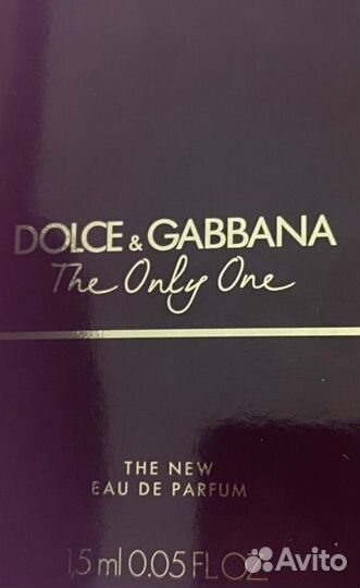 Dolce gabbana the one Eau De Parfum 1,5 ml