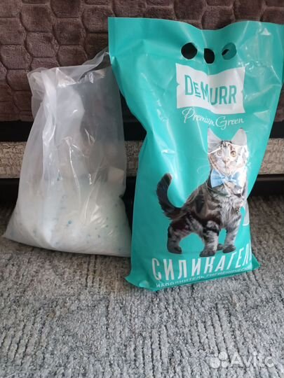 Наполнитель для кошачьего туалета силикагель