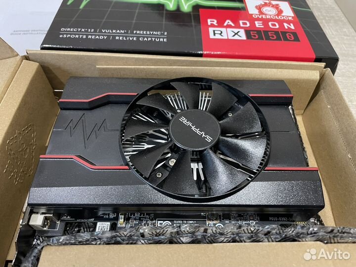 Sapphire RX 550 4gb