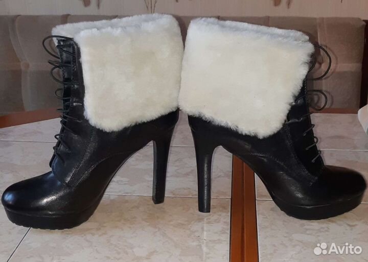 Сапоги зимние новые 38