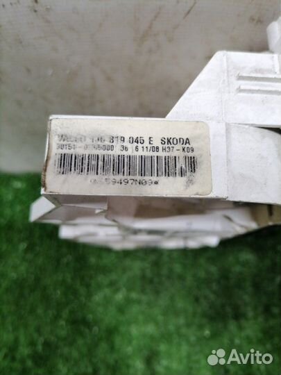 Блок управления климат-контролем Skoda Octavia