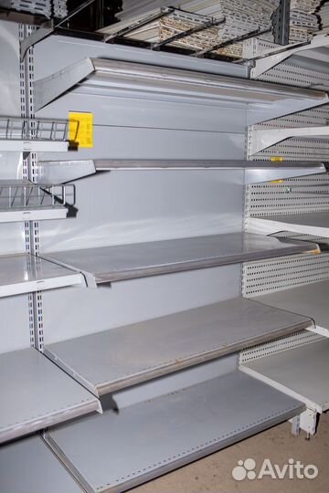 Стеллаж металлический торговый для магазина