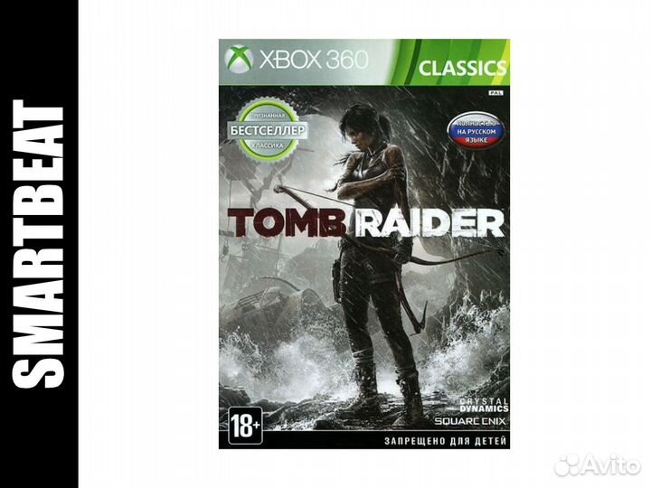Tomb Raider xbox 360 Диск Рус