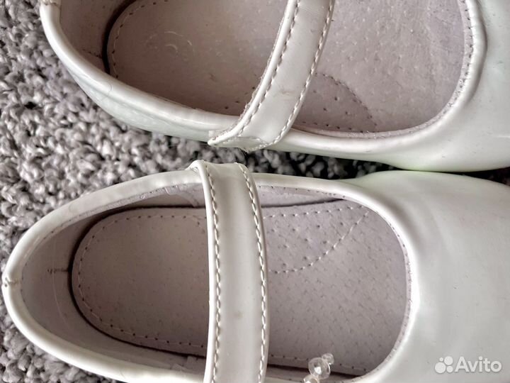Туфли праздничные для девочек 22 23