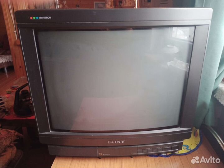 Телевизор sony trinitron color TV 21inch