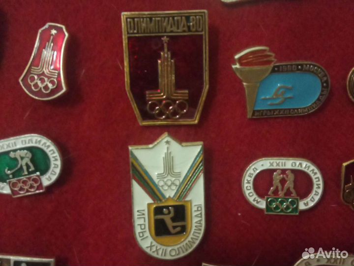 Значки Олимпиада 80, Ну,Погоди