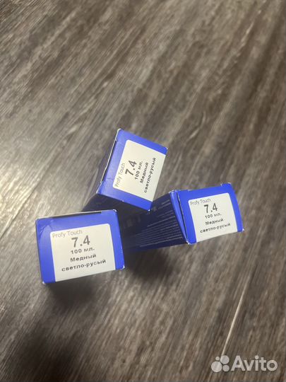 Concept profy touch краска для волос 7.4 медный