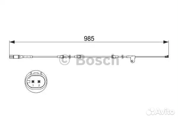 Датчик износа тормозных колодок