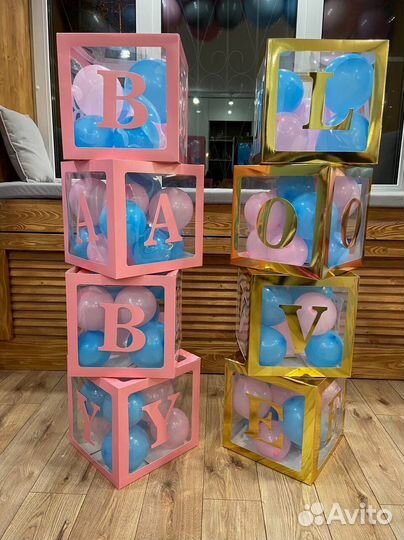 Воздушные шары для гендер пати