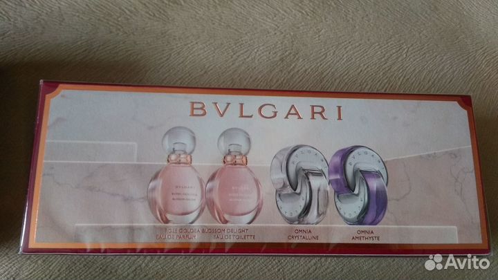 Парфюм bvlgari и Dolce & Gabbana в слюде оригинал