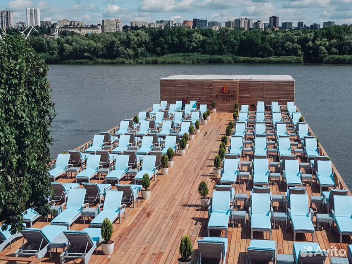 Матрас на шезлонг, матрас для лежака