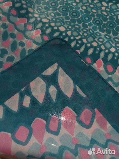 Винтажный платок италия ракушка