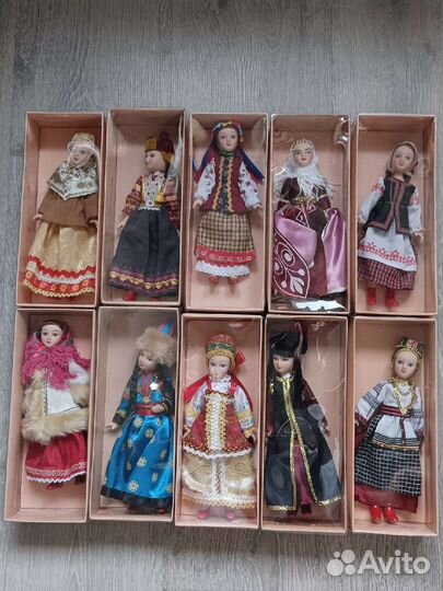 Куклы в народных костюмах 2012 (DeAgostini)