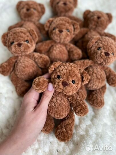 Медвежонок мегкий ручной работы