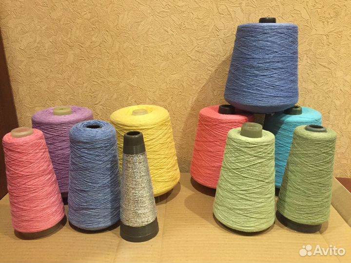 Лён в бобинах / 2 бобины